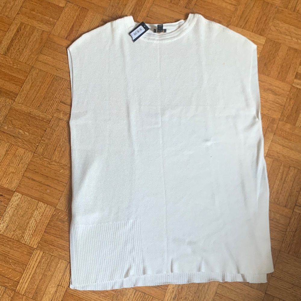Worthington Ivory Textured Knit Top